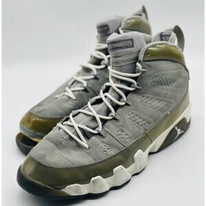2002 Nike Air Jordan 9 Retro Cool Grey 302370-011 Men’s Size 13